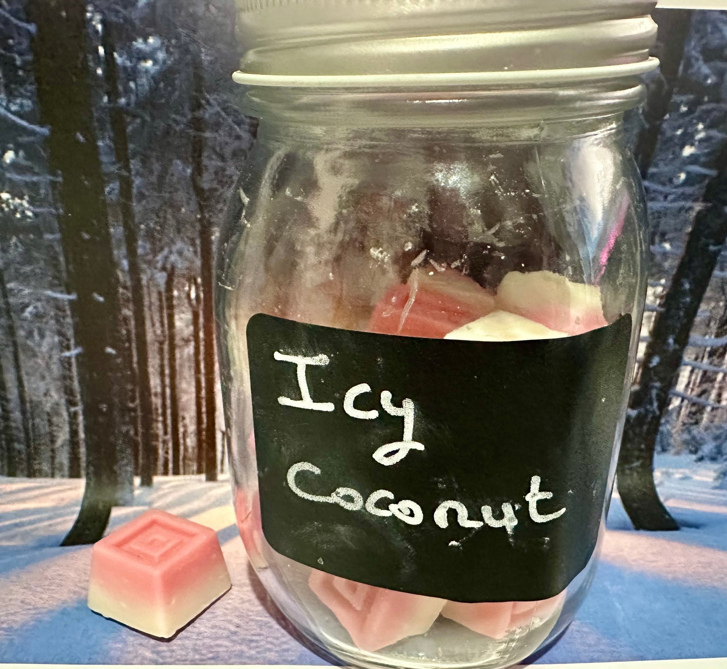Icy Coconut Festive Wax Melt