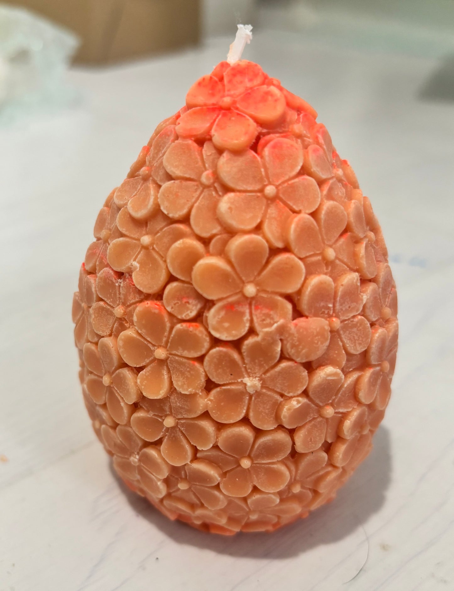 Flower Easter Egg candle