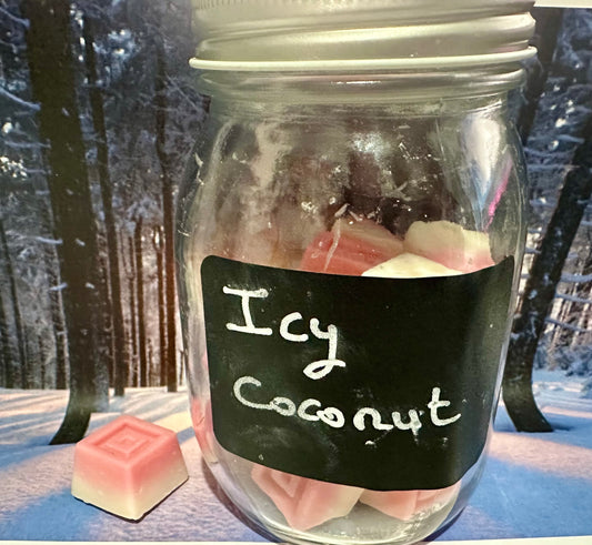 Icy Coconut Festive Wax Melt