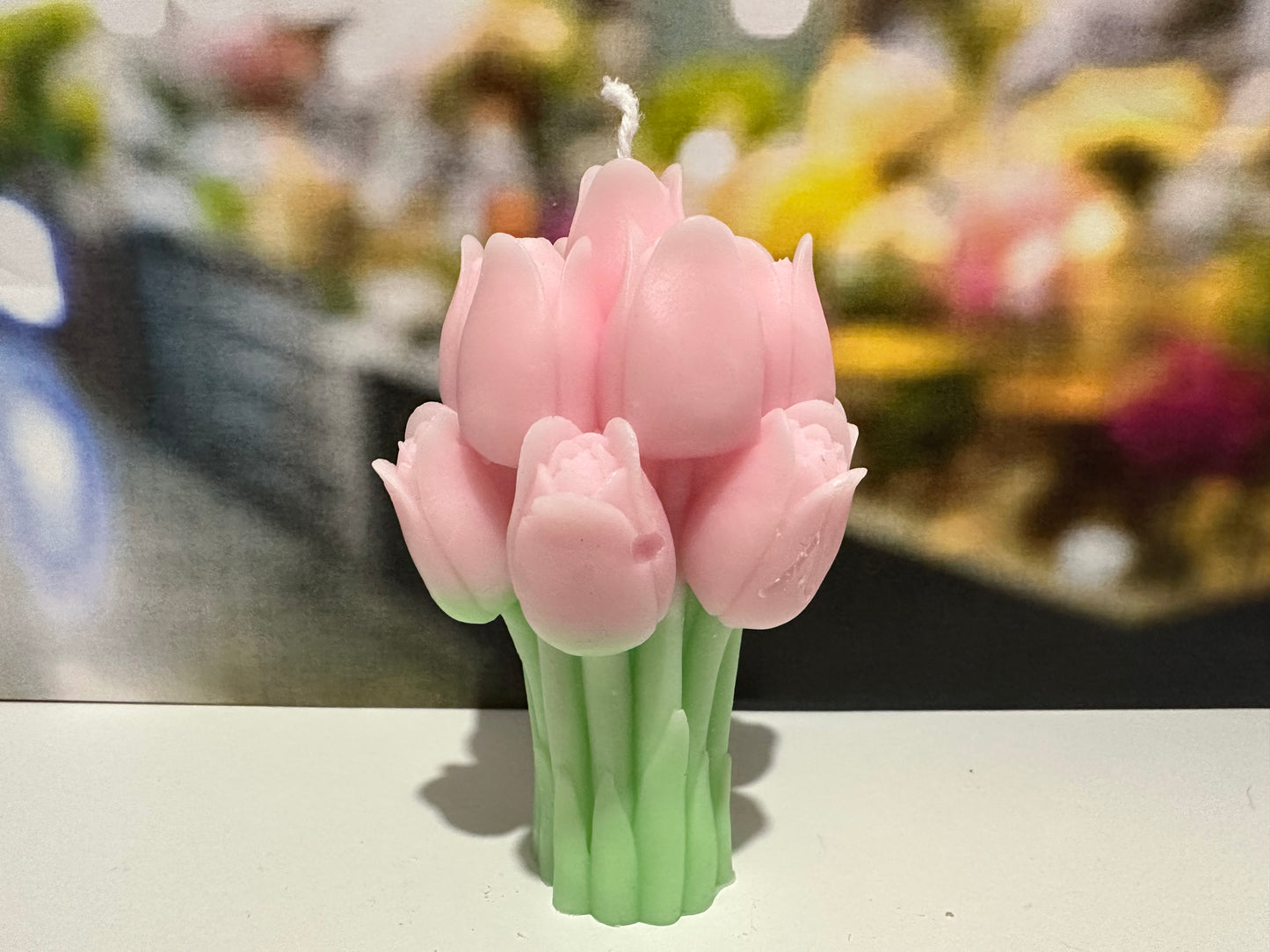 Tulips Bunch Candle