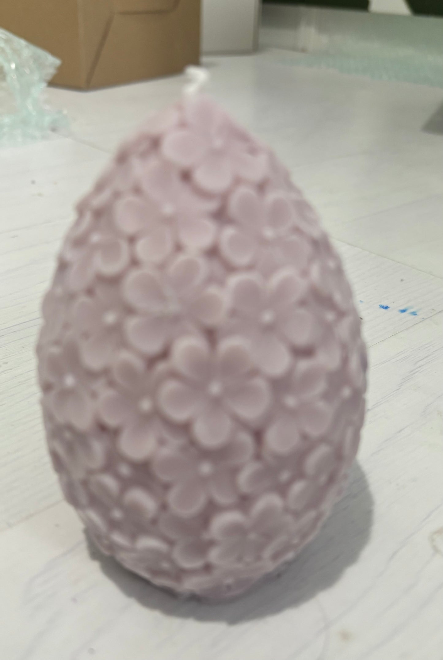 Flower Easter Egg candle
