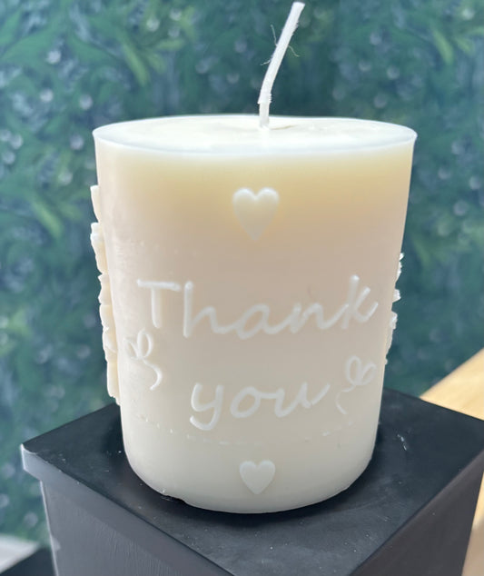 Thank You Teacher - Pillar Gift Candle